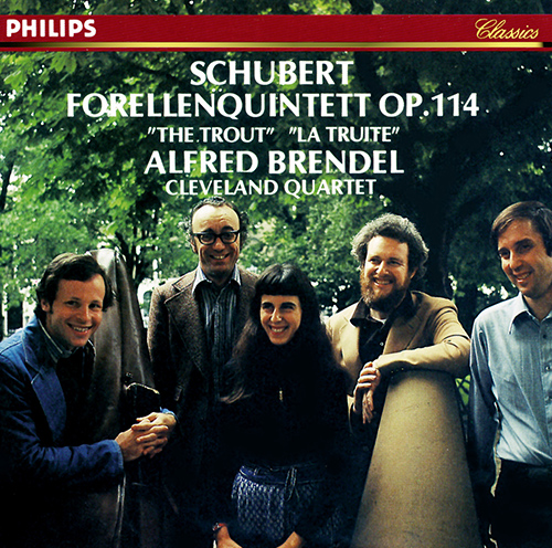 CD 送料370円 PHILIPS フィリップス schubert シューベルト ALFRED BRENDEL CLEVELAND QUARTET ピアノ五重奏曲 ます No.48 管理No.13045