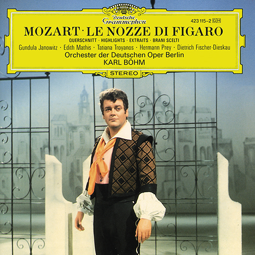 K.ベーム/ベルリン・ドイツ・オペラ管弦楽団 CD モーツァルト:歌劇「フィガロの結婚」