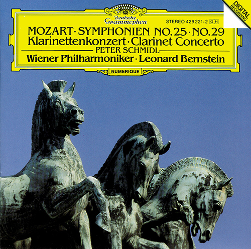 モーツァルト：交響曲第25番、第29番／クラリネット協奏曲