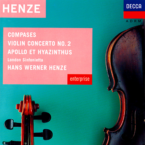 ヘンツェ：コンパス - 内なる問いのリズム／ヴァイオリン協奏曲第2番