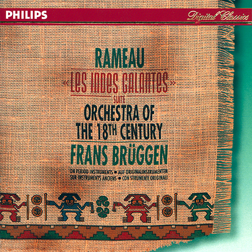 ラモー ブリュッヘン 歌劇 優雅なインドの国々 組曲 18世紀オーケストラ