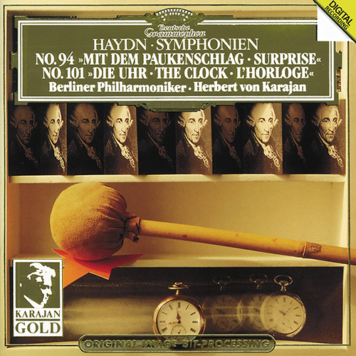 ハイドン：交響曲第94番「驚愕」、第101番「時計」（ベルリン・フィル 