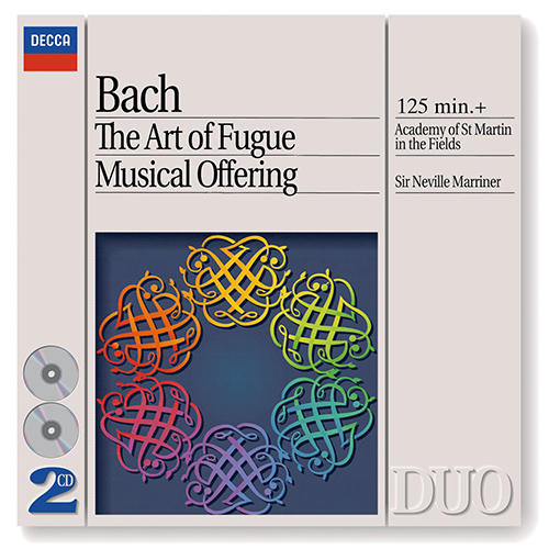 J.S. バッハ：フーガの技法 BWV 1080／音楽の捧げもの BWV 1079（アカデミー室内管／マリナー） - 00028944255621 -  NML ナクソス・ミュージック・ライブラリー