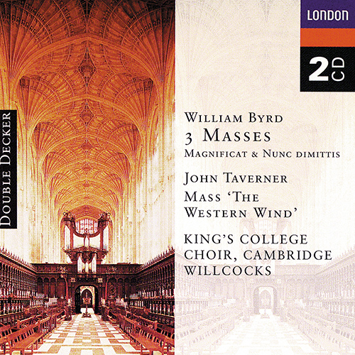 [2CD/Newton]バード&タヴァナー:ミサ曲集他/D.ウィルコックス&ケンブリッジ・キングズ・カレッジ合唱団 1961-1962
