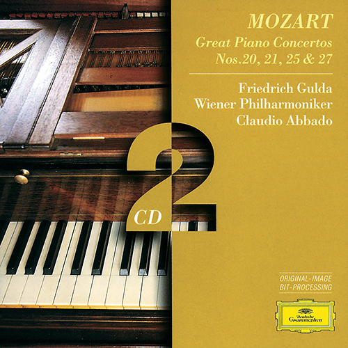 モーツァルト：ピアノ協奏曲第20番、第21番、第25番、第27番（グルダ 
