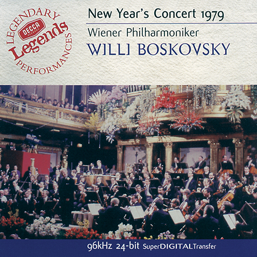 2CD　ライヴ！ニュー・イヤー・コンサート　'75&'79　ボスコフスキー/ウィーン・フィル　YAC542