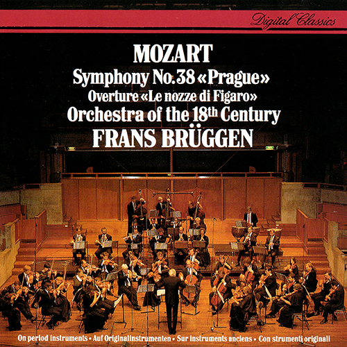 モーツァルト：歌劇「フィガロの結婚」序曲／交響曲第38番「プラハ