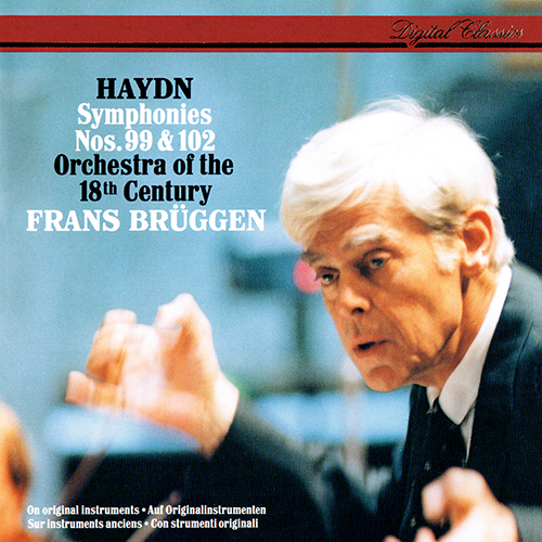 ハイドン：交響曲第99番、第102番（18世紀オーケストラ／ブリュッヘン 