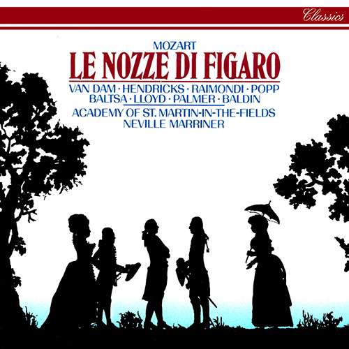 モーツァルト：歌劇「フィガロの結婚」（ヴァン・ダム／ヘンドリックス
