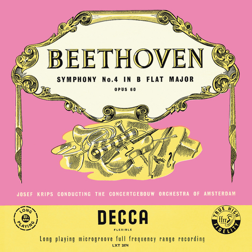 ベートーヴェン：交響曲第4番（コンセルトヘボウ管／クリップス 