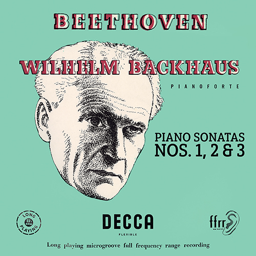 ベートーヴェン：ピアノ・ソナタ第1番 - 第3番（バックハウス