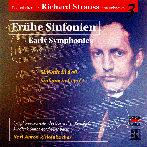 R. シュトラウス：交響曲第1番、第2番（バイエルン放送響／リッケン 
