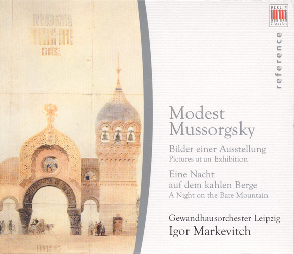 [CD/Berlin Classics]ムソルグスキー:展覧会の絵&禿げ山の一夜/I.マルケヴィチ&ライプツィヒ・ゲヴァントハウス管弦楽団