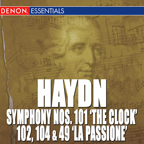 ハイドン：交響曲第49番「受難」、第101番「時計」、第102番、第104番「ロンドン」（モスクワ室内管／バルシャイ） -  00795041993960 - NML ナクソス・ミュージック・ライブラリー