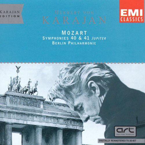 モーツァルト：交響曲第40番、第41番「ジュピター」（ベルリン・フィル 