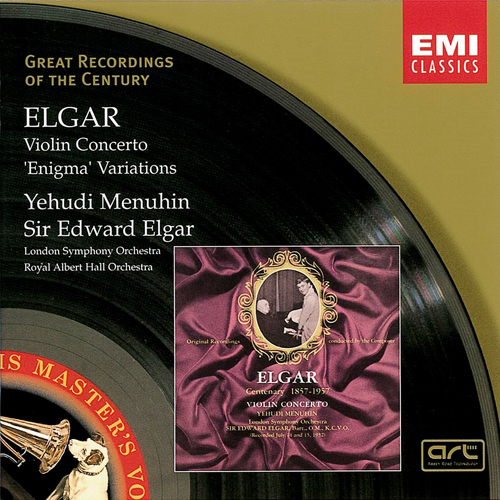 エルガー：ヴァイオリン協奏曲／エニグマ変奏曲（メニューイン