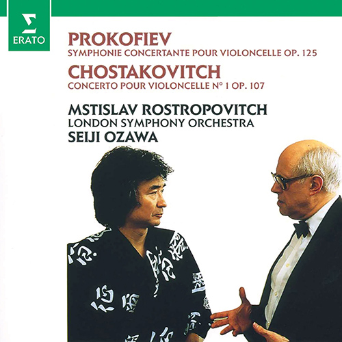 ワーナーミュージック ショスタコーヴィチ： チェロ協奏曲第1番 プロコフィエフ： 交響的協奏曲（特別価格盤） ムスティスラフ・ロストロポーヴィチ（v
