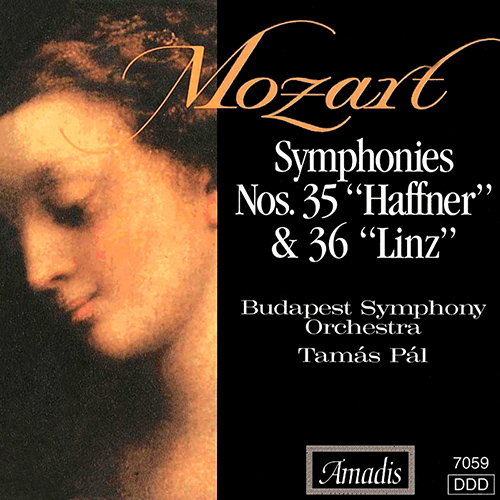 モーツァルト：交響曲第35番「ハフナー」、交響曲第36番「リンツ」（ブダペスト響／パル） - 7059 - NML ナクソス・ミュージック・ライブラリー