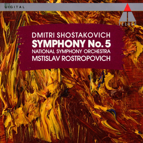 ショスタコーヴィチ：交響曲第5番（ナショナル響／ロストロポーヴィチ