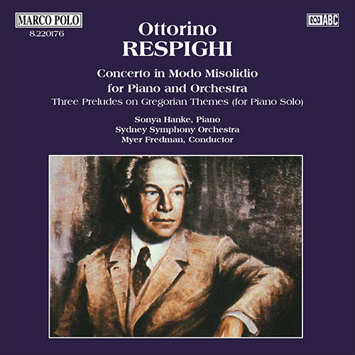 オットリーノ・レスピーギ ミクソリディア旋法の協奏曲 P. 145 11282 NML ナクソス・ミュージック・ライブラリー