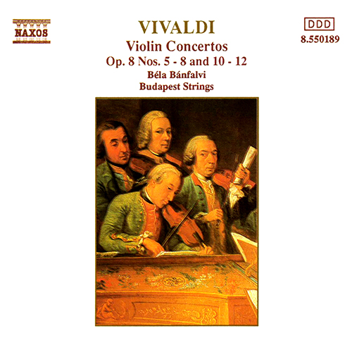 ヴィヴァルディ：協奏曲集「和声と創意への試み」 Op. 8 Nos. 5-8, 10 