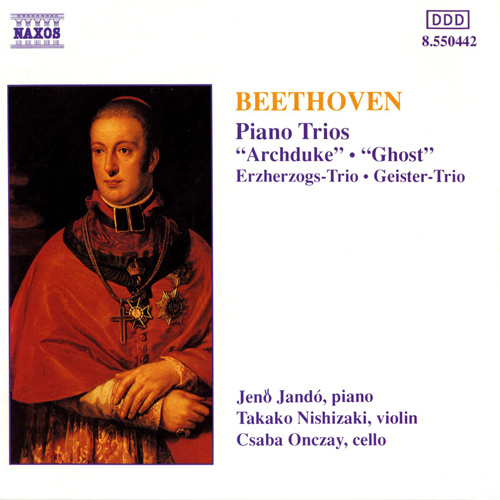 ベートーヴェン：ピアノ三重奏曲第5番「幽霊」、第7番「大公」（西崎