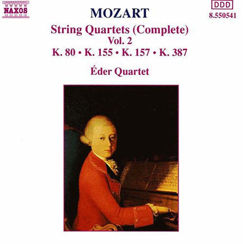 モーツァルト：弦楽四重奏曲集 2 - 第1番、第2番、第4番、第14番 