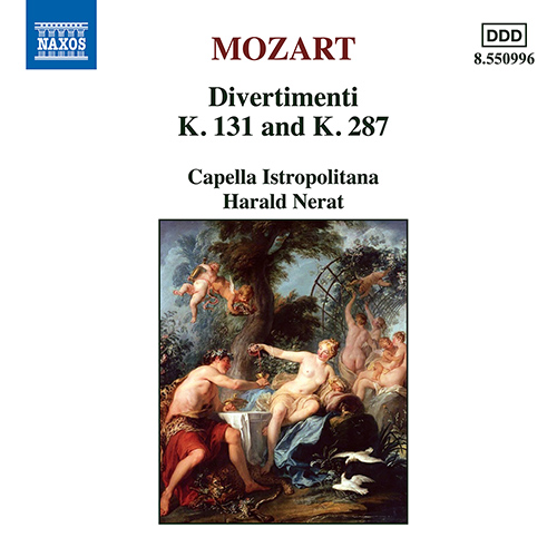 モーツァルト：ディヴェルティメント第2番 K.131／第15番 K.287