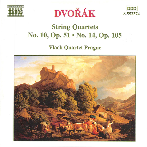 ドヴォルザーク：弦楽四重奏曲集 4 - 第10番、第14番（プラハ・ヴラフ