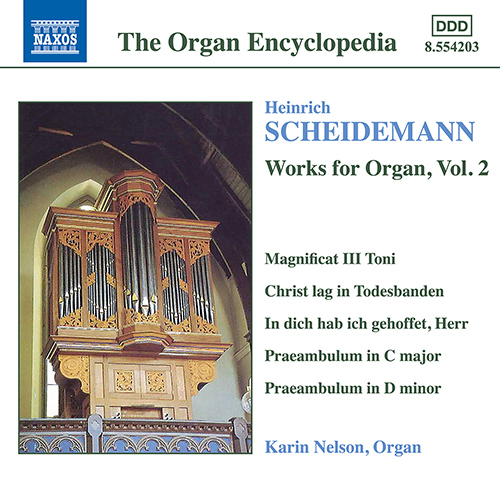 シャイデマン：オルガン曲集 2 （ネルソン） - 8.554203 - NML