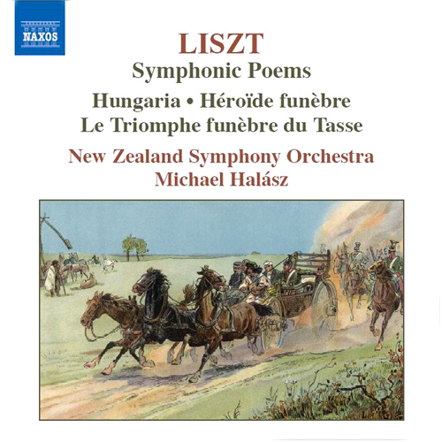 リスト：交響詩集 4 - ハンガリー／英雄の嘆き／3つの葬送的頌歌（ハラース） - 8.557847 - NML ナクソス・ミュージック・ライブラリー