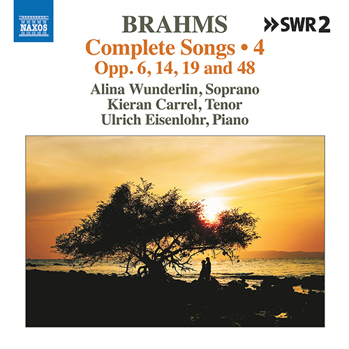 BRAHMS, J.: Songs (Complete), Vol. 4 (Wunderlin, Carrel, Eisenlohr)