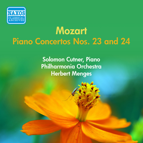 モーツァルト：ピアノ協奏曲第23番、第24番（ソロモン