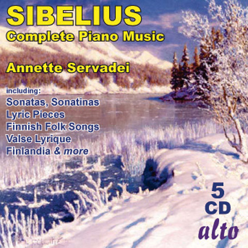 シベリウス：ピアノ作品全集（サーヴァデイ） - ALC5001 - NML 