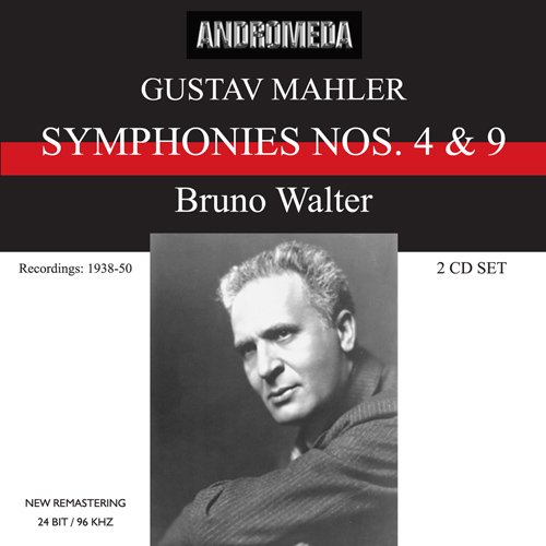 マーラー：交響曲第4番、第9番（ウィーン・フィル／ワルター）（1938、1950） - ANDRCD9044 - NML  ナクソス・ミュージック・ライブラリー