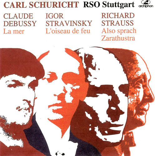 ドビュッシー：海／ストラヴィンスキー：組曲「火の鳥」／R. シュトラウス：交響詩「ツァラトゥストラはかく語りき」（シュトゥットガルト放送響／シューリヒト）（1952-1957）  - ARC-2.12 - NML ナクソス・ミュージック・ライブラリー