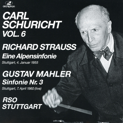 R. シュトラウス：アルプス交響曲／マーラー：交響曲第3番（シュトゥットガルト放送響／シューリヒト）（1955