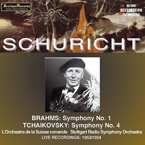 ブラームス：交響曲第1番／チャイコフスキー：交響曲第4番（シューリヒト）（1953-1954） - ARPCD0240 - NML  ナクソス・ミュージック・ライブラリー