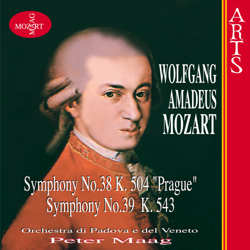 モーツァルト：交響曲第38番「プラハ」、第39番（パドヴァ・ヴェネト管 
