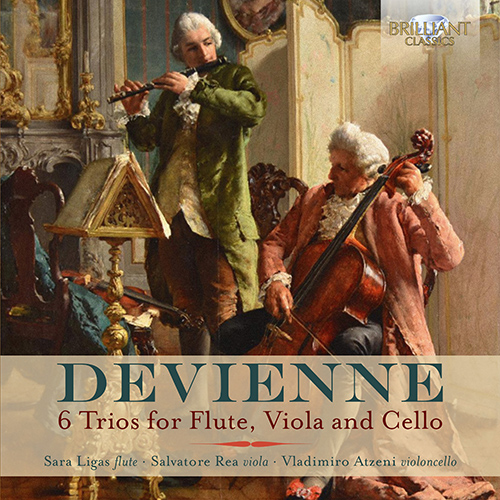 ドヴィエンヌ：フルート、ヴィオラとチェロのための6つの三重奏曲