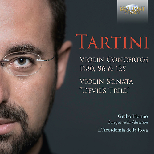 タルティーニ：ヴァイオリン協奏曲集 D. 80, 96, 125／ヴァイオリン