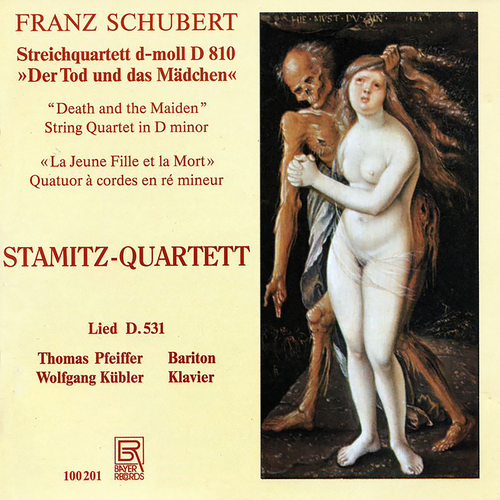 フランツ・シューベルト フォレルンキンテット / 死と乙女 フランツ・シューベルト : 死と乙女 Op. 7, No. 3, D. 531