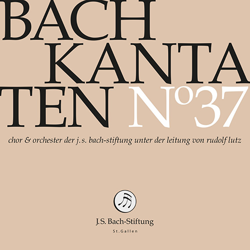 J.S. バッハ：カンタータ集 37 - BWV 49, 65, 114 （バッハ財団合唱団 