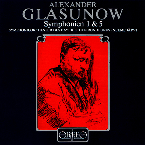グラズノフ：交響曲第1番「スラヴ」、第5番（バイエルン放送響／N. ヤルヴィ） - C093101A - NML ナクソス・ミュージック・ライブラリー