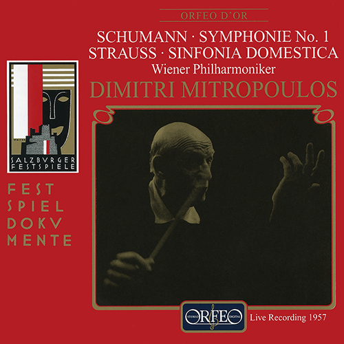 シューマン：交響曲第1番「春」／R. シュトラウス：家庭交響曲（ウィーン・フィル／ミトロプーロス） - C565011B - NML  ナクソス・ミュージック・ライブラリー