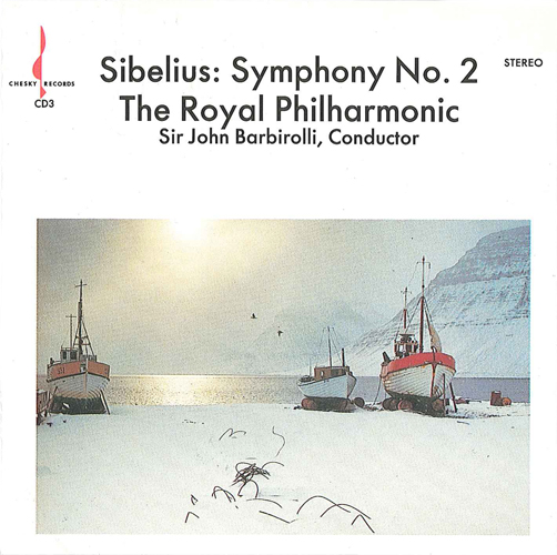 シベリウス：交響曲第2番（ロイヤル・フィル／バルビローリ） - CD-3 