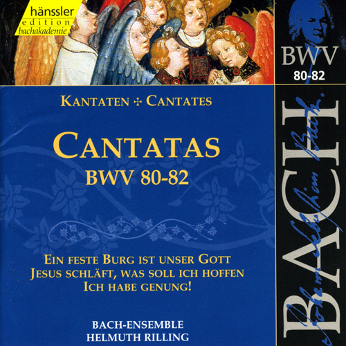 J.S. バッハ：カンタータ集 BWV 80 - 82 （リリング） - CD92.026