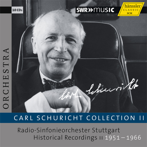 【中古CD】カール・シューリヒト・コレクション 第2集 / シュトゥットガルト放送交響楽団 歴史的録音集 1951-1966／ カール・シューリヒト - コレクション II （1951-1966） - CD93