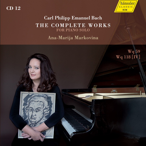 C.P.E. バッハ：ピアノ作品全集 12 （マルコヴィナ） - CD98.003-12
