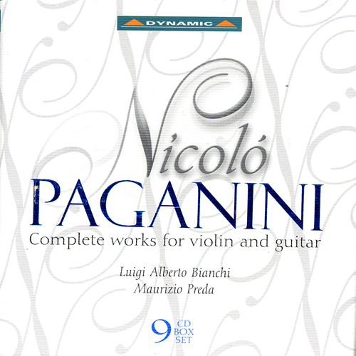 パガニーニ：ヴァイオリンとギターのための作品全集（ビアンキ